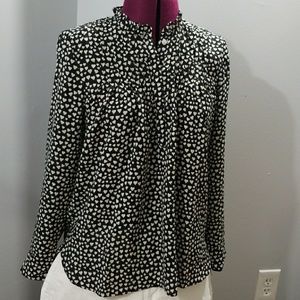 NWT J.Crew long sleeve blouse